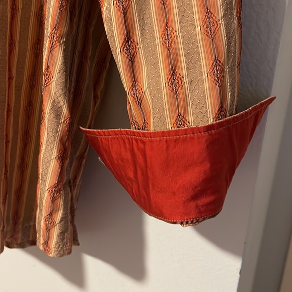 Tommy Bahama Rn86549 long sleeve shirt men’s pre owned size Large - Picture 10 of 12